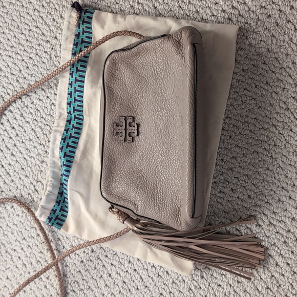 Tory Burch Crossbody Bag, Tan - Picture 2 of 5